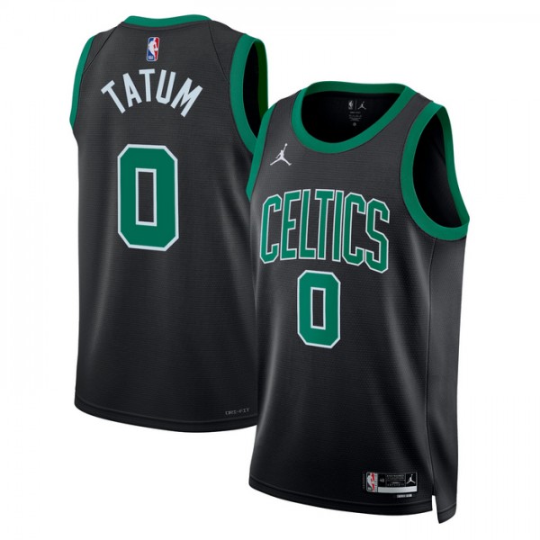 Boston Celtics Trikot Jayson Tatum 0 Jordan 2022-23 Statement Edition Grün Swingman - Herren